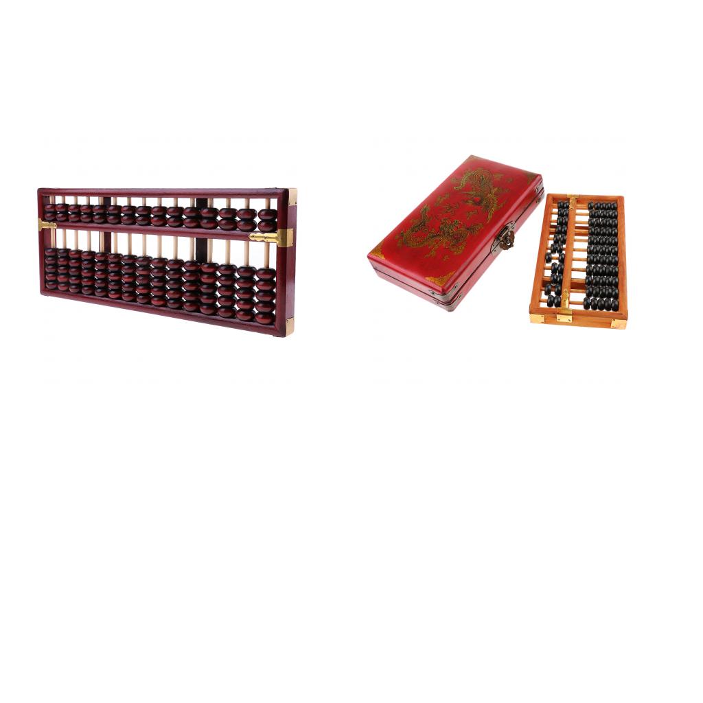 Abacus Counting Bead - 収集価値のある木製ビーズそろばん手作り計算ツール古代風計算枠教師学生用
