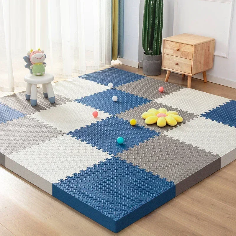 Kids Education Room - 4-16 個連動ベビープレイマット厚いソフトカーペットフロアマット子供部屋活動マットベビーキッズカーペットマット泡敷物