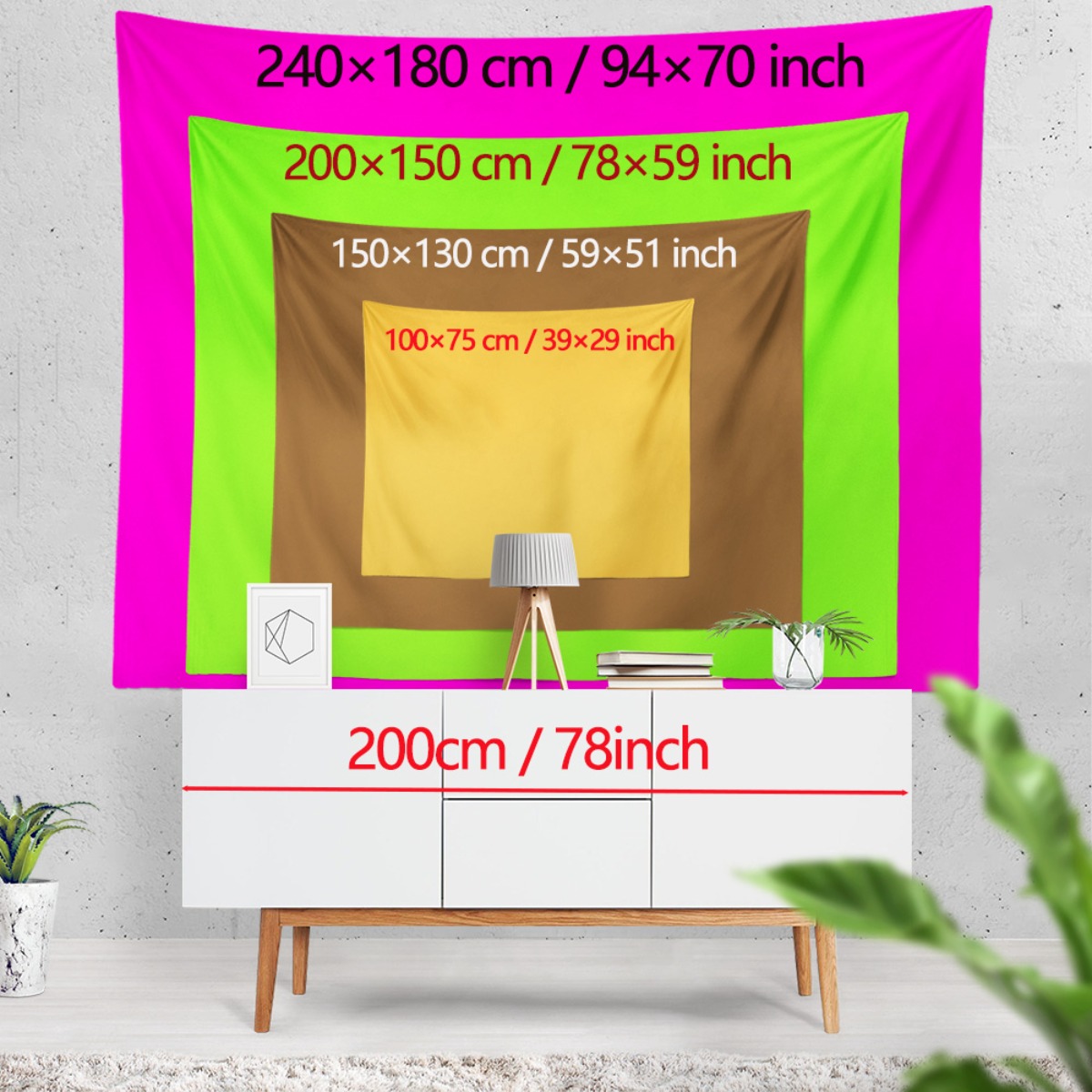 額縁なし 太陽系惑星タペストリー 宇宙科学教育用ウォールアー - Kids Education Room のレビューと価格