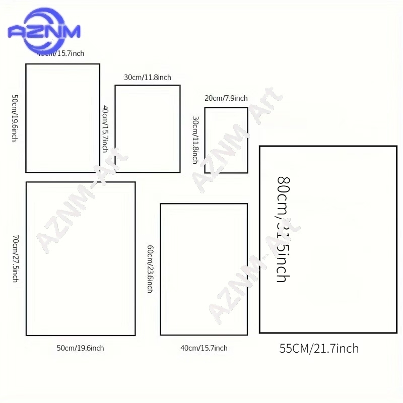 1/2 個教育学習数字動物保育園壁プリント紙キャンバス絵画北 - Kids Education Room のレビューと価格