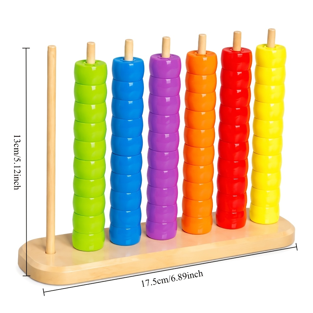 ビーズマッチング子供用パズルおもちゃ-数学カウントスタンドS - Abacus Counting Bead のレビューと価格