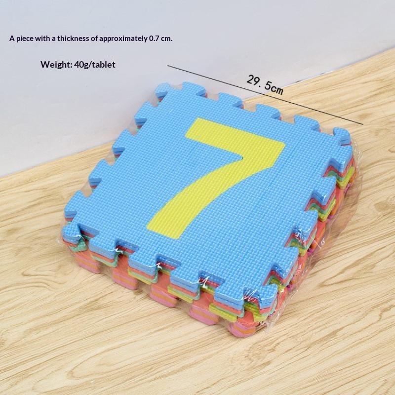 無毒PEフォームパズルプレイマット、赤ちゃんのハイハイや子供 - Kids Education Alphabet Numbers のレビューと価格