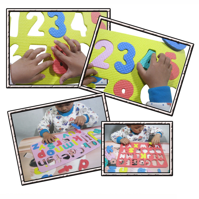 EVAフォーム-子供向けの3Dパズル,アルファベットの算術数 - Kids Education Alphabet Numbers のレビューと価格