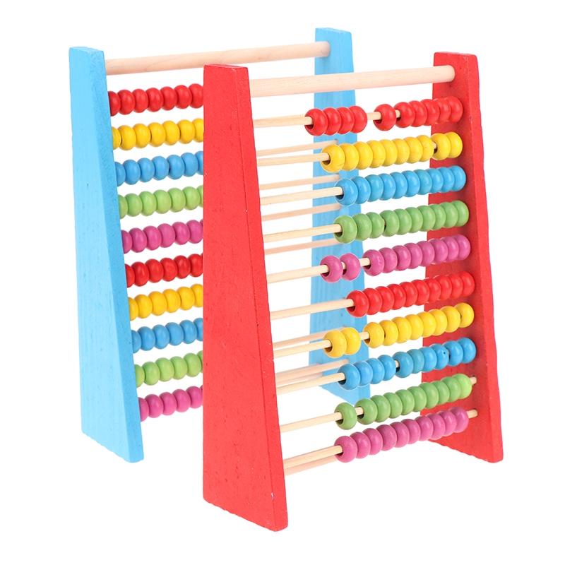 新しい木製そろばん 子供用算数学習玩具 数珠計算 キッズトイ - Abacus Counting Bead のレビューと価格