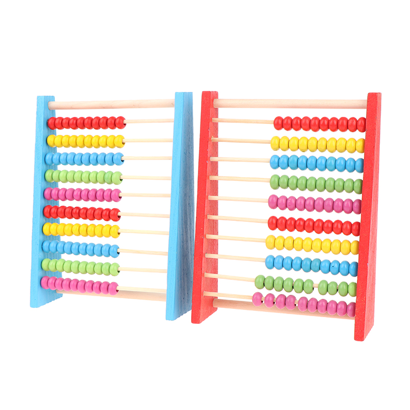 新しい木製そろばん 子供用算数学習玩具 数珠計算 キッズトイ - Abacus Counting Bead のレビューと価格