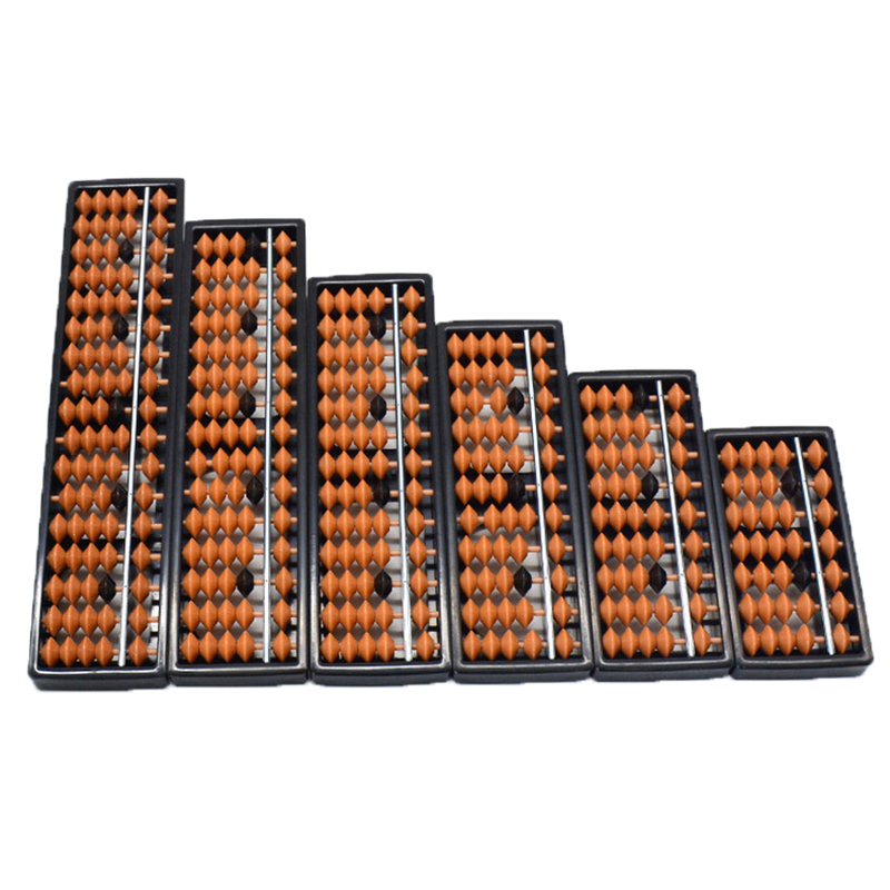 7/9/11/13/15/17 桁ロッド標準そろばんブラウン - Abacus Counting Bead のレビューと価格