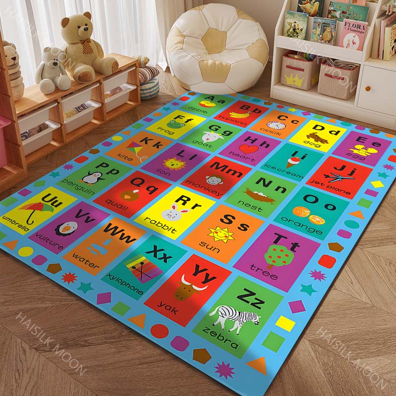 幼児教育：ABC文字、数字、リビングルームや寝室用のカーペッ - Abc Kids Early Education のレビューと価格