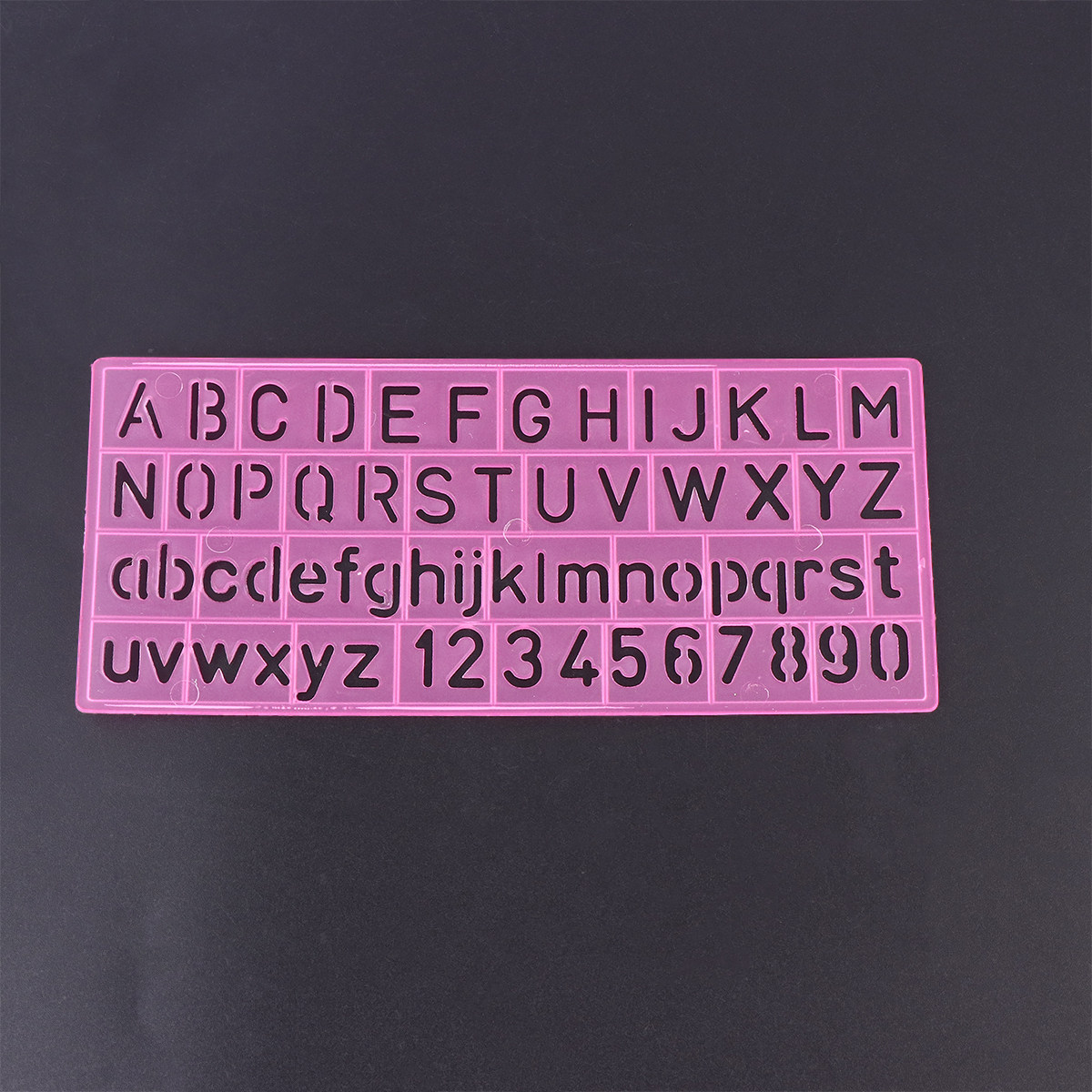 4 個のプラスチック落書き定規アルファベット数字記号テンプレ - Kids Education Alphabet Numbers のレビューと価格