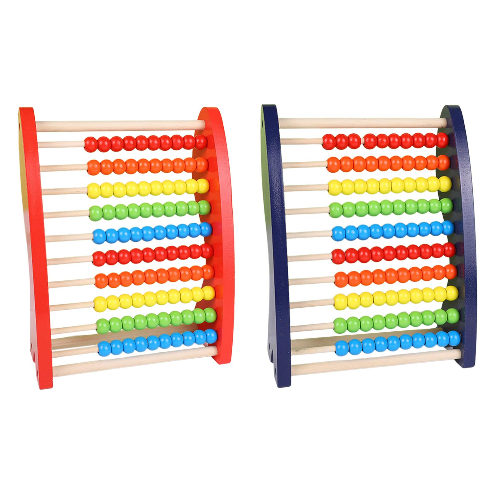 子供用そろばん 木製そろばんフレーム 数珠フレーム モンテッ - Abacus Counting Bead のレビューと価格