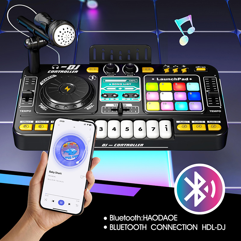 シミュレーション DJ ミキサーコントローラーおもちゃ子供の - Kids Education Bd のレビューと価格